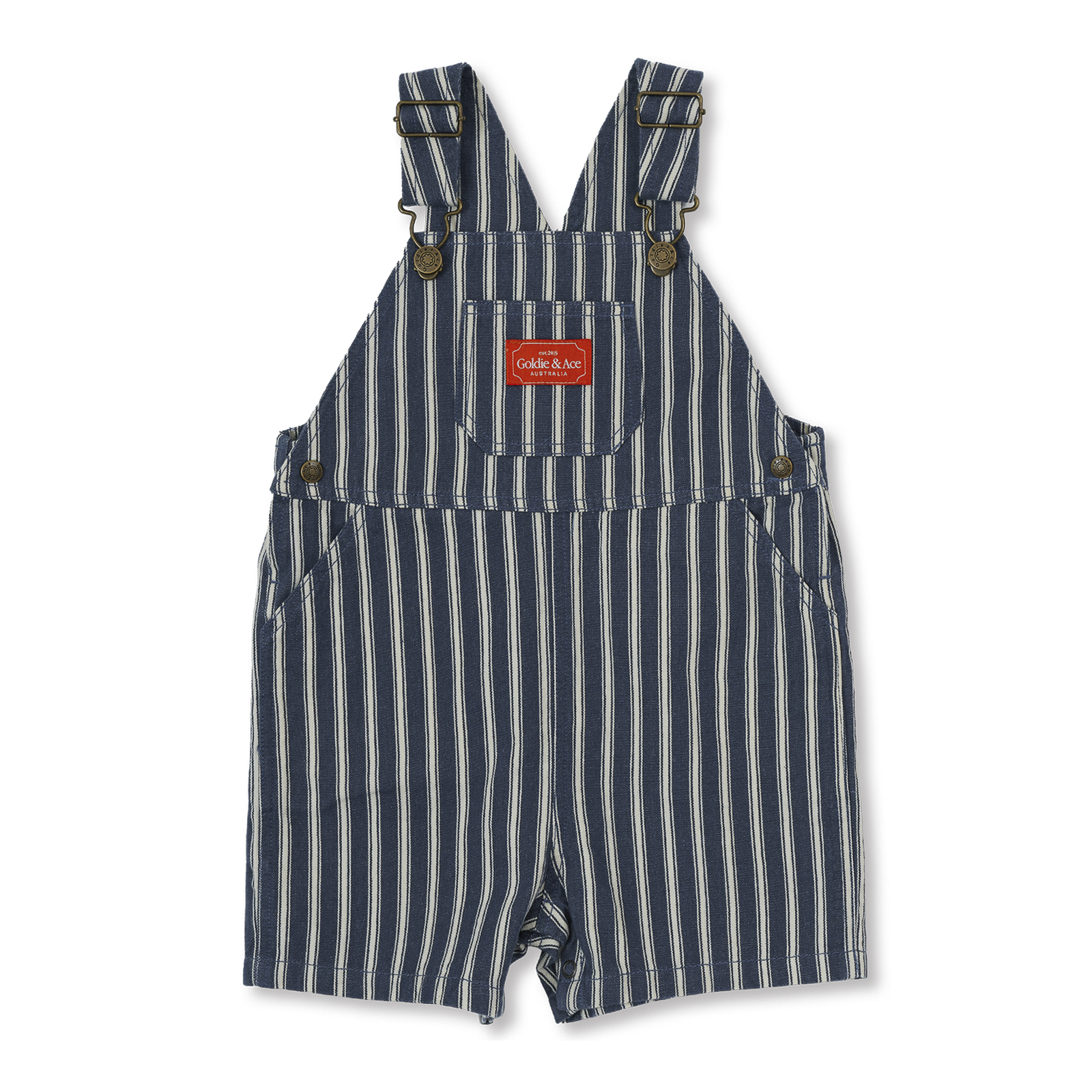 Railroad Stripe Burton Overalls