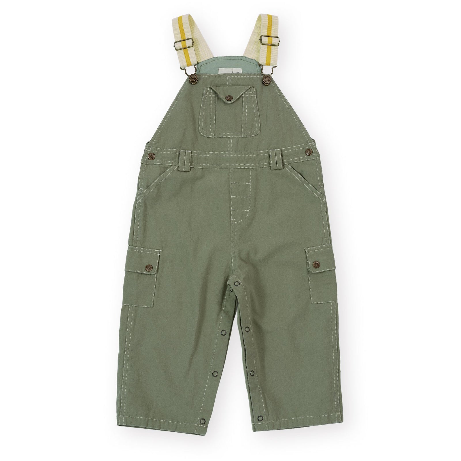 Goldie & Ace Carpenter Utility Austin Overalls, product flat lay