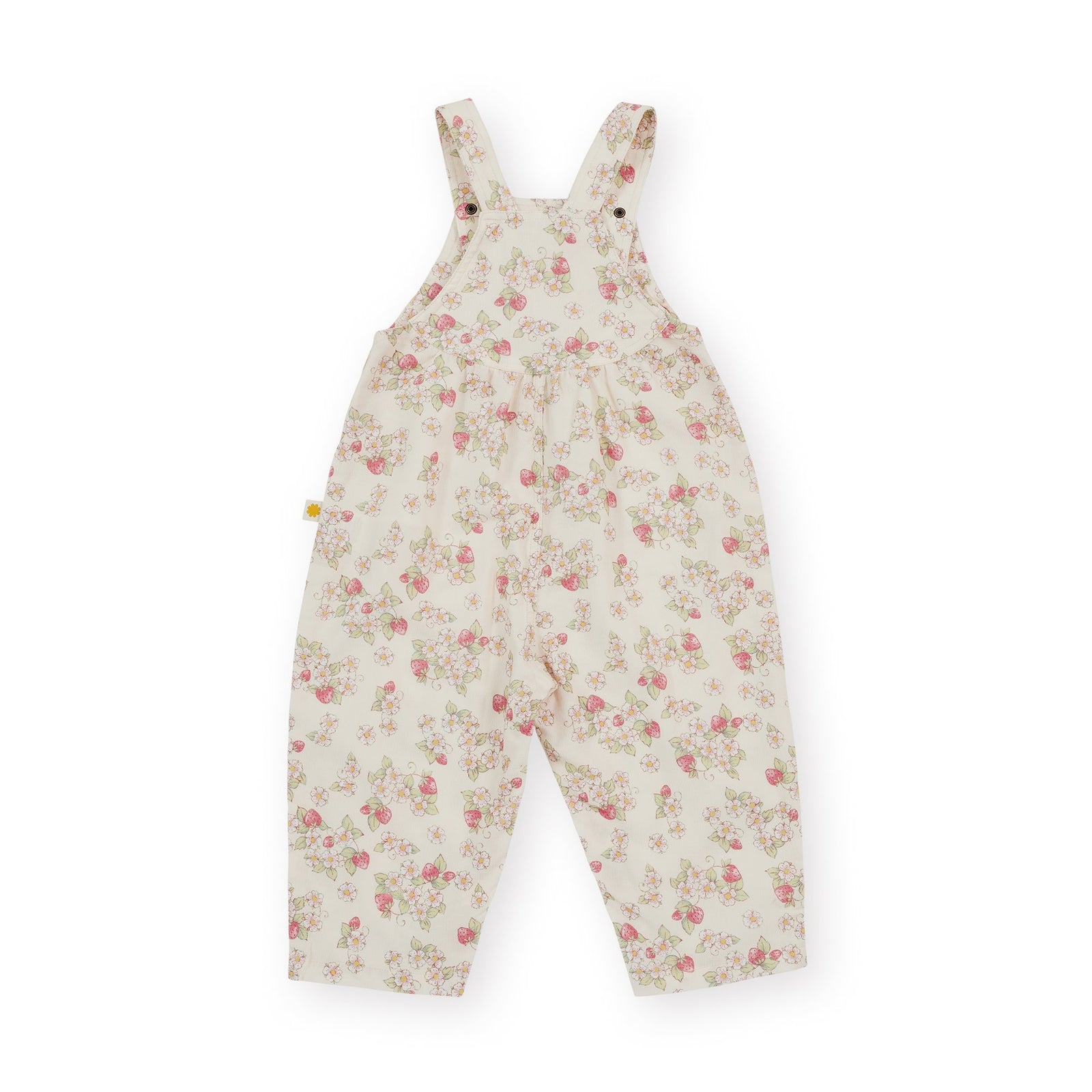 Goldie & Ace Strawberry Fields Goldie Vintage Overalls, product flat lay 2