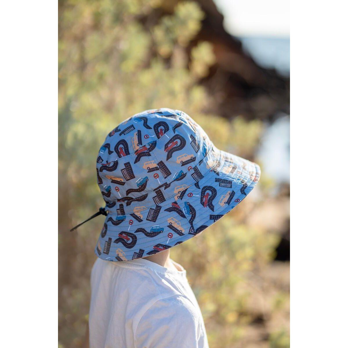 Lets Hit The Road Wide Brim Bucket Hat