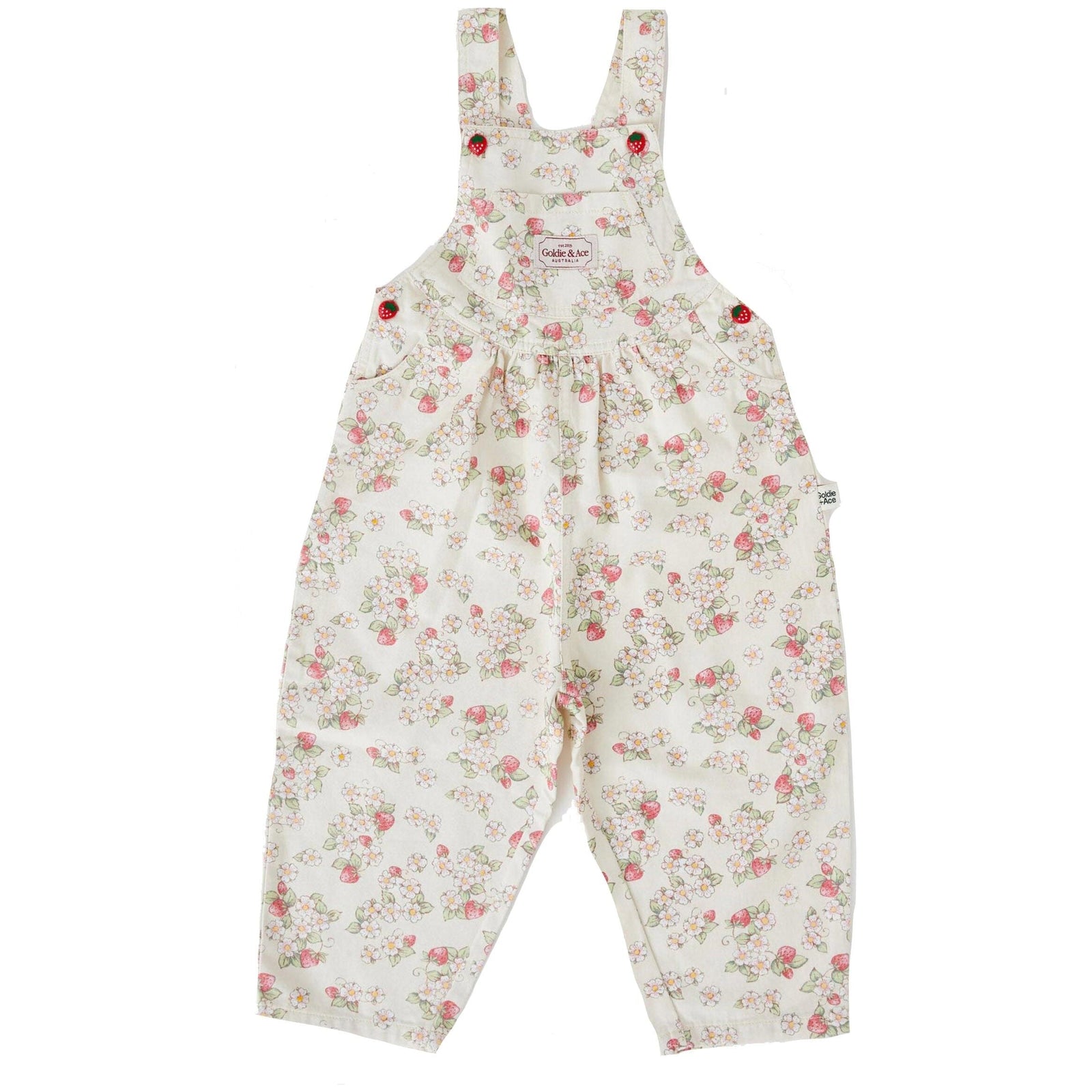 Goldie Vintage Overall Strawberry Fields