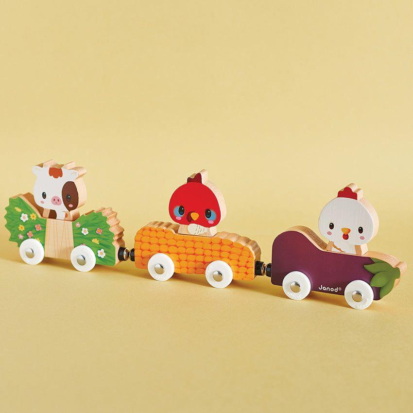 Magnetic Farm Animal Cars