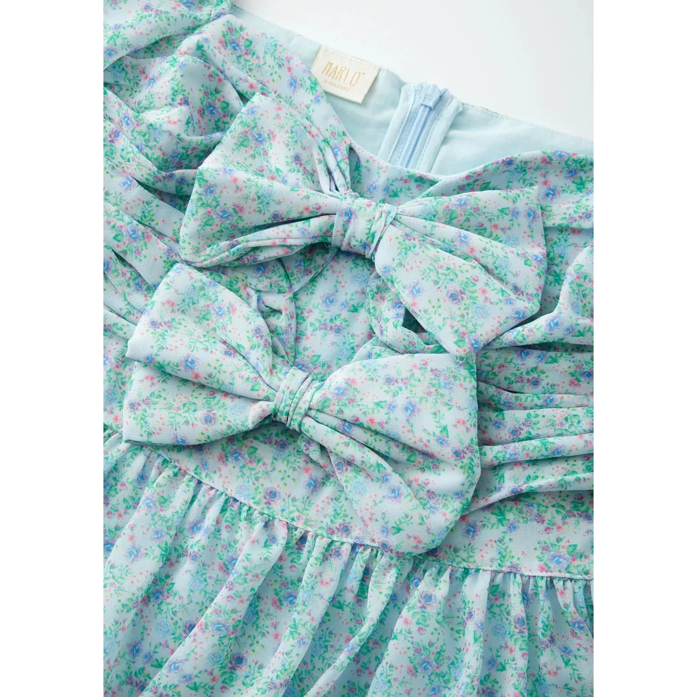 Phoebe Dress - Sky Blue