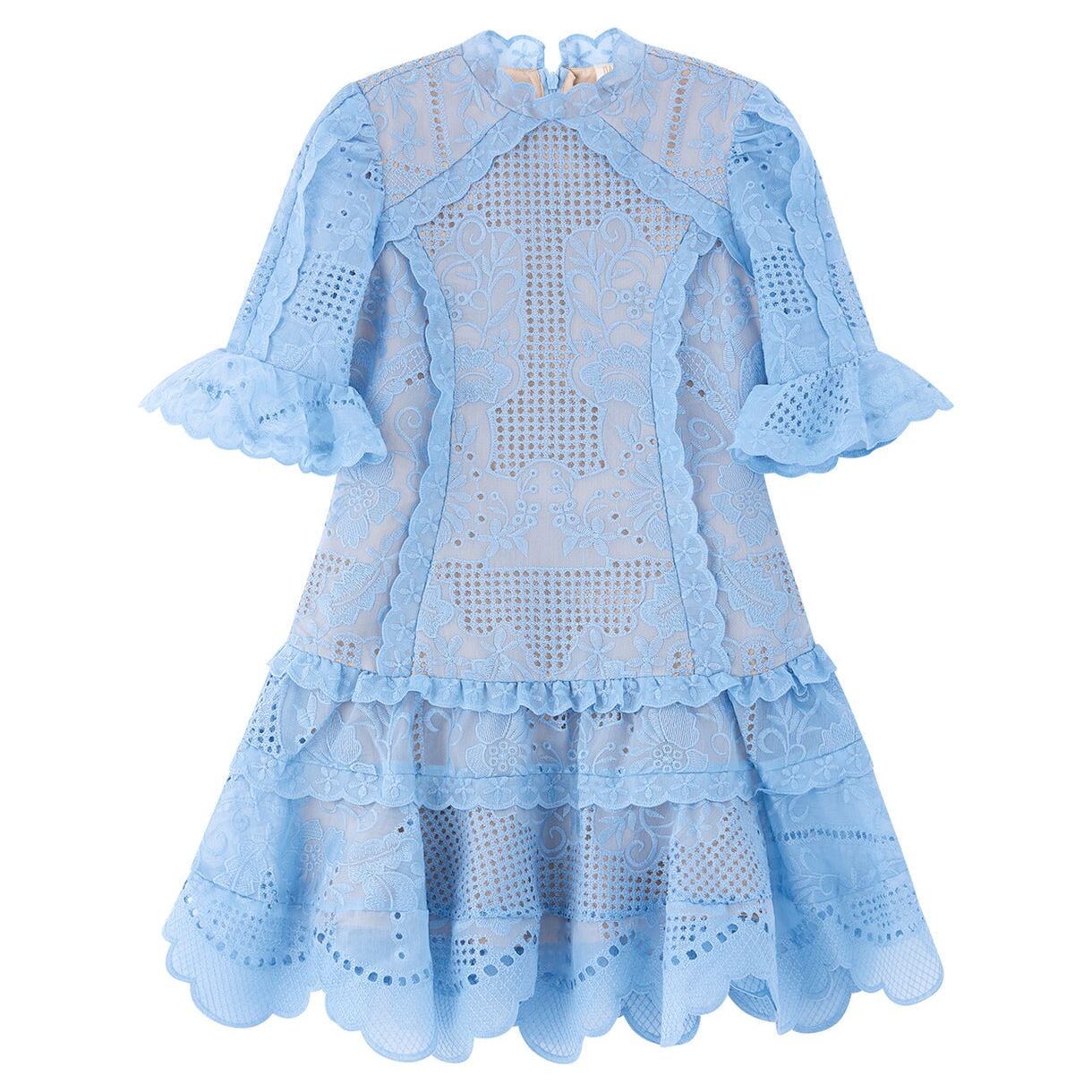 Penelope Mini Dress - Blue