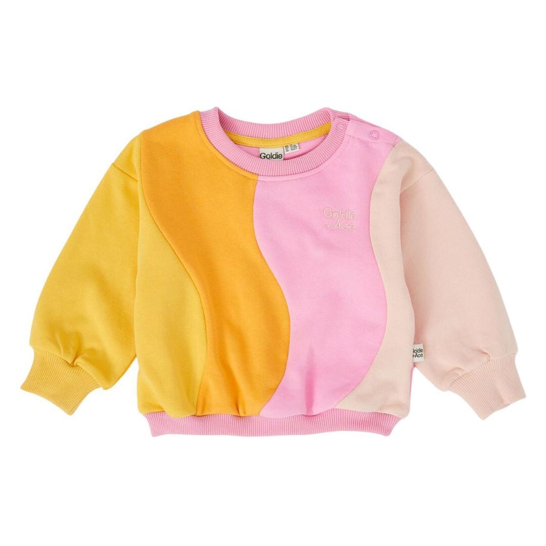 Rio Wave Sweater - Pink Gold