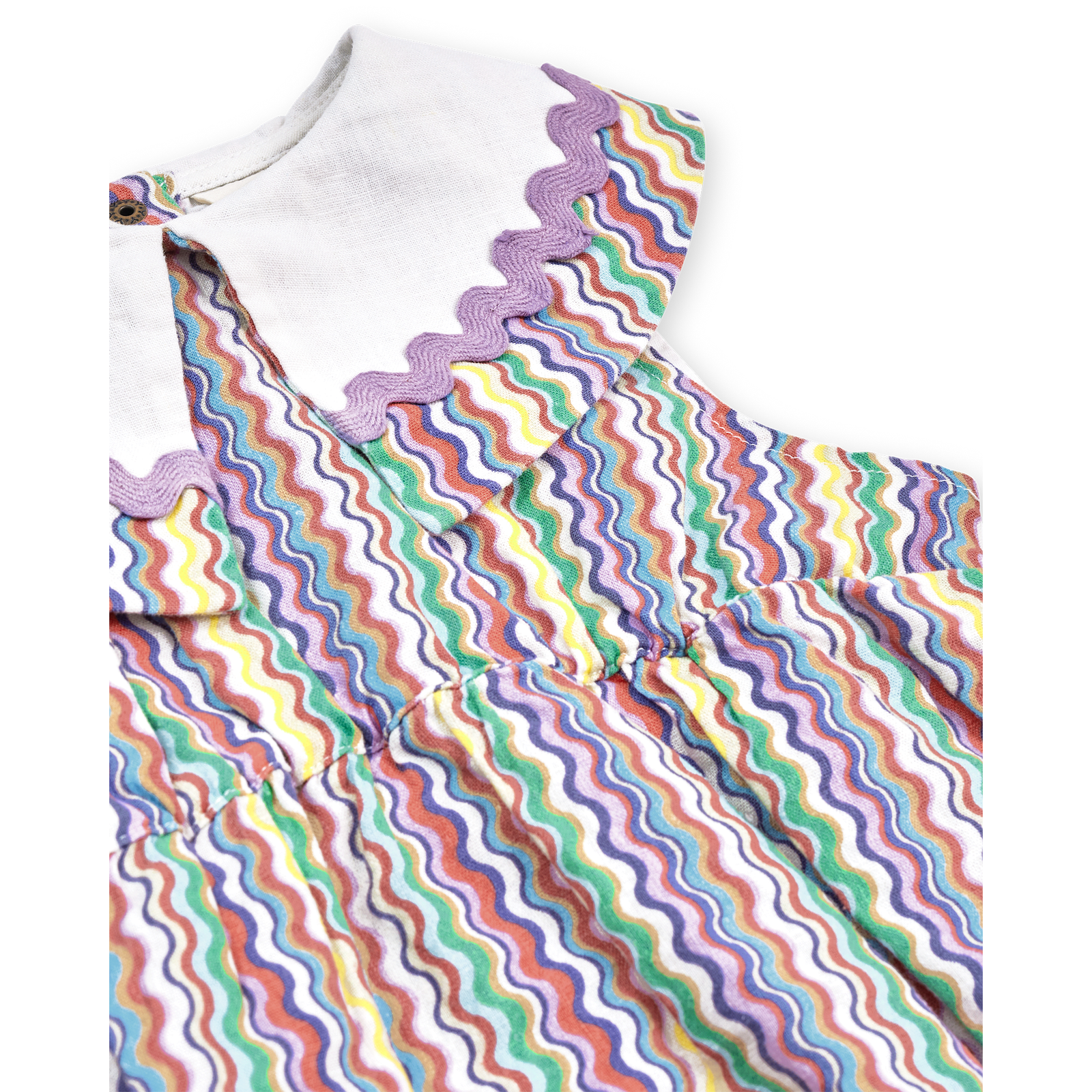 Ric Rac Ava Collared Romper