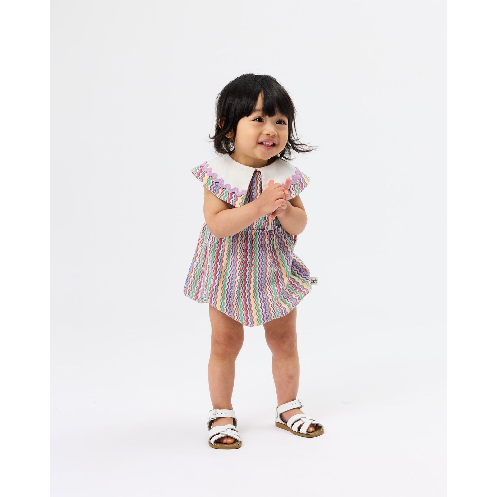 Ric Rac Ava Collared Romper