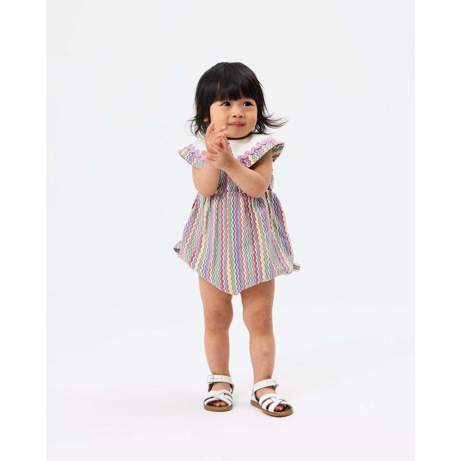 Ric Rac Ava Collared Romper