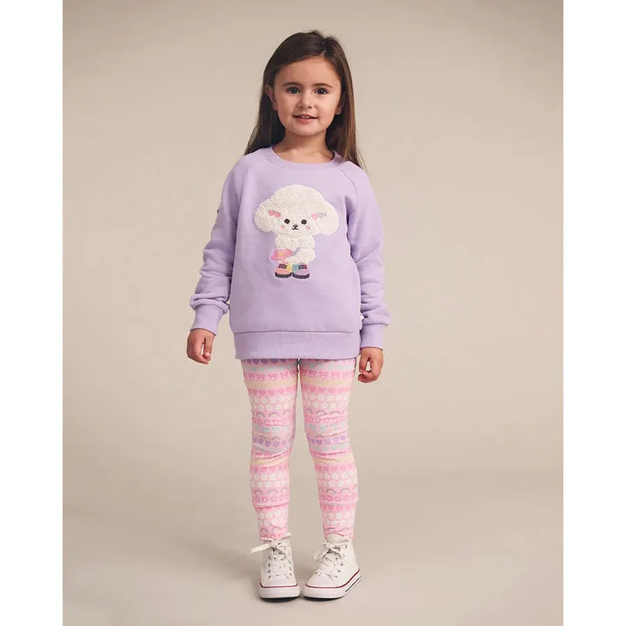 Poodle Puff Sweatshirt