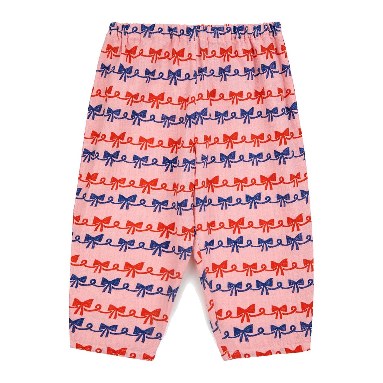 Baby Ribbon Bow All Over Woven Pants