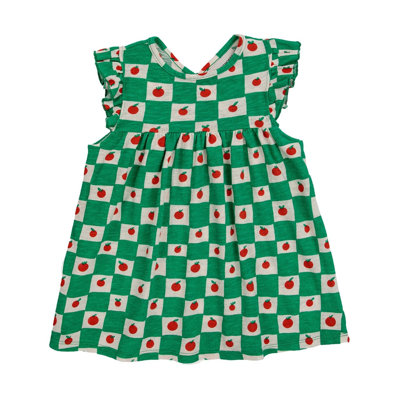 Baby Tomato All Over Ruffle Dress