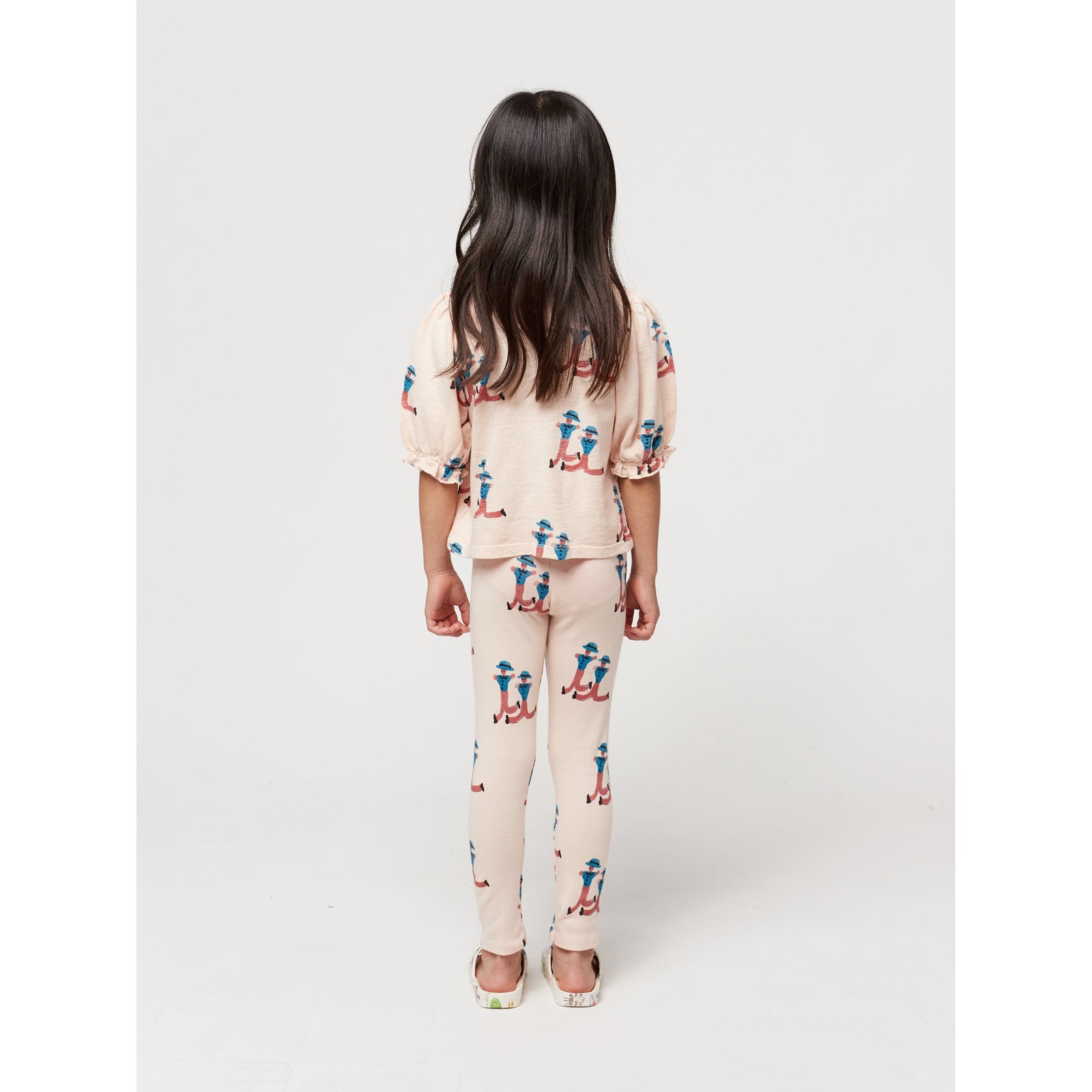 Dancing Giants All Over Puffed Sleeves T-Shirt