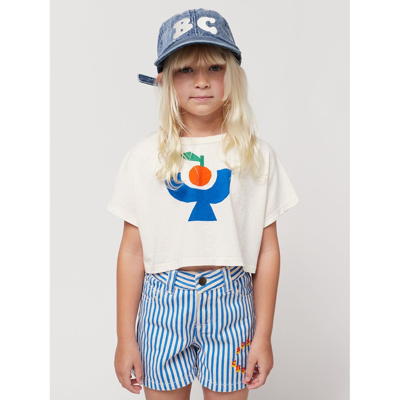 Tomato Plate Cropped T-Shirt