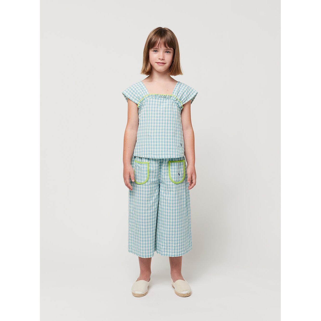 Vichy Woven Top