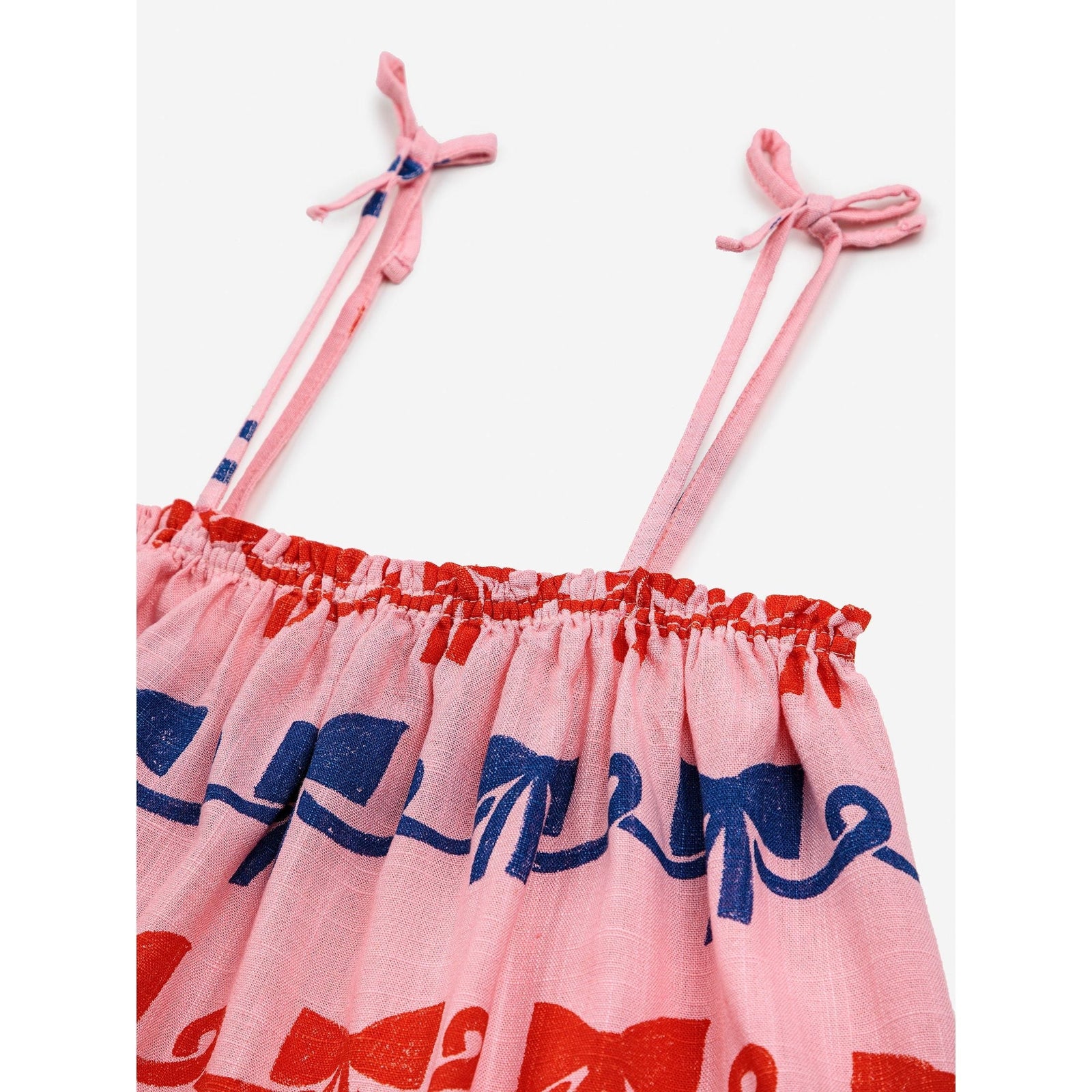 Ribbon Bow All Over Woven Top