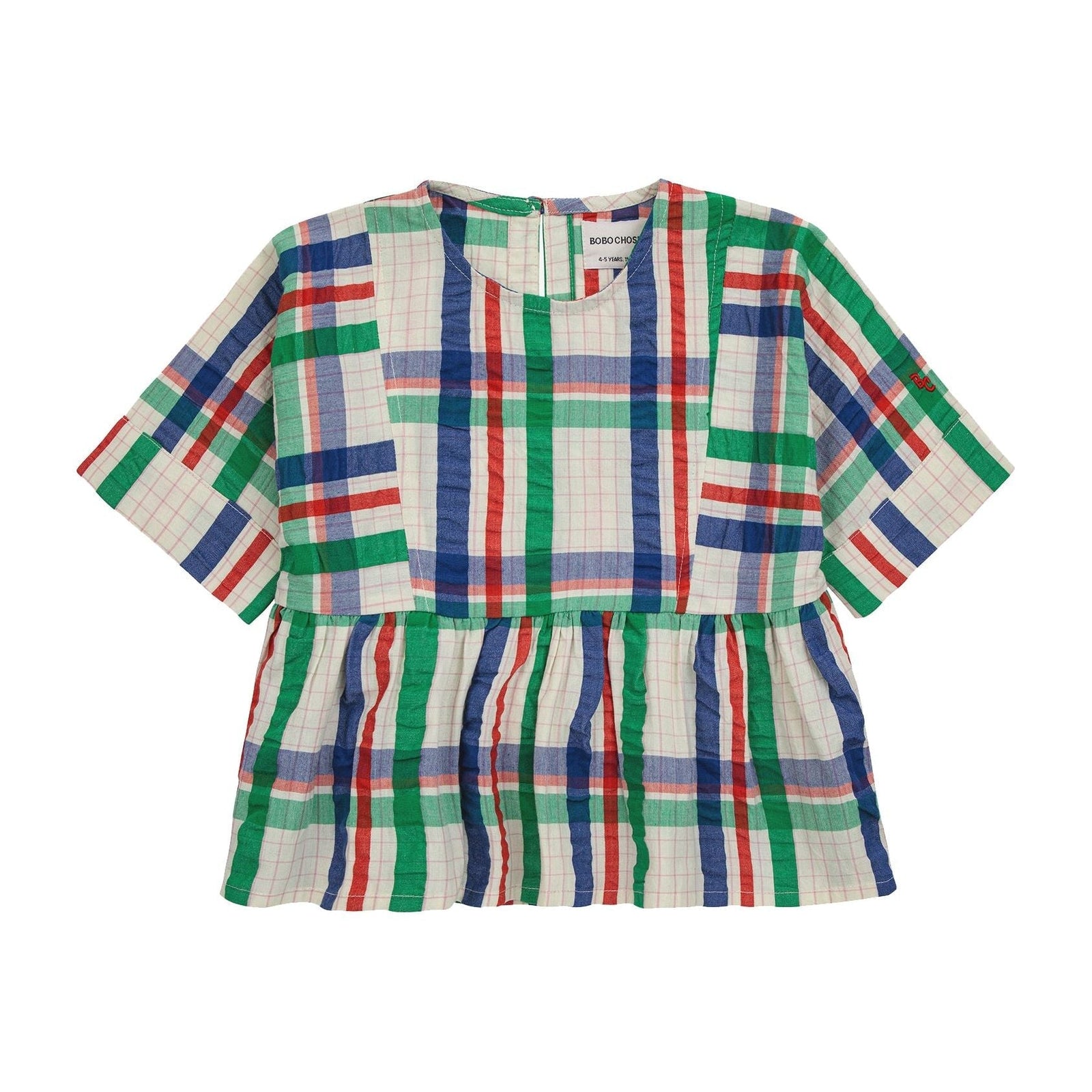 Madras Checks Woven Top