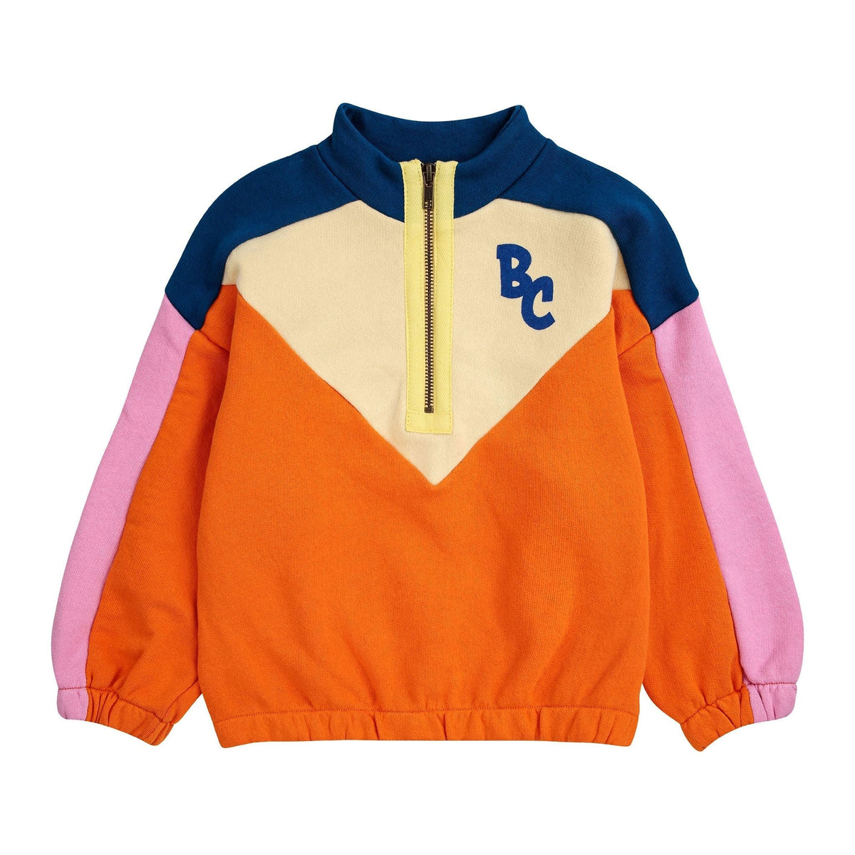 Bc Color Block Zipped Sweatshirt
