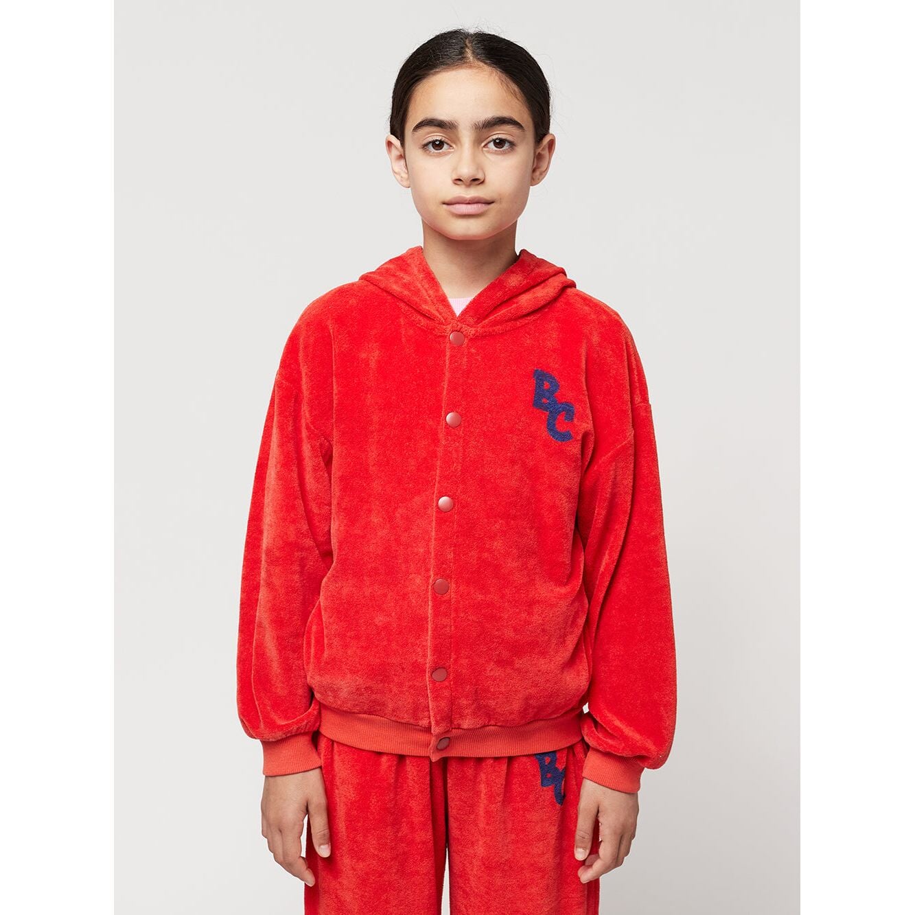 Bc Terry Buttoned Hoodie