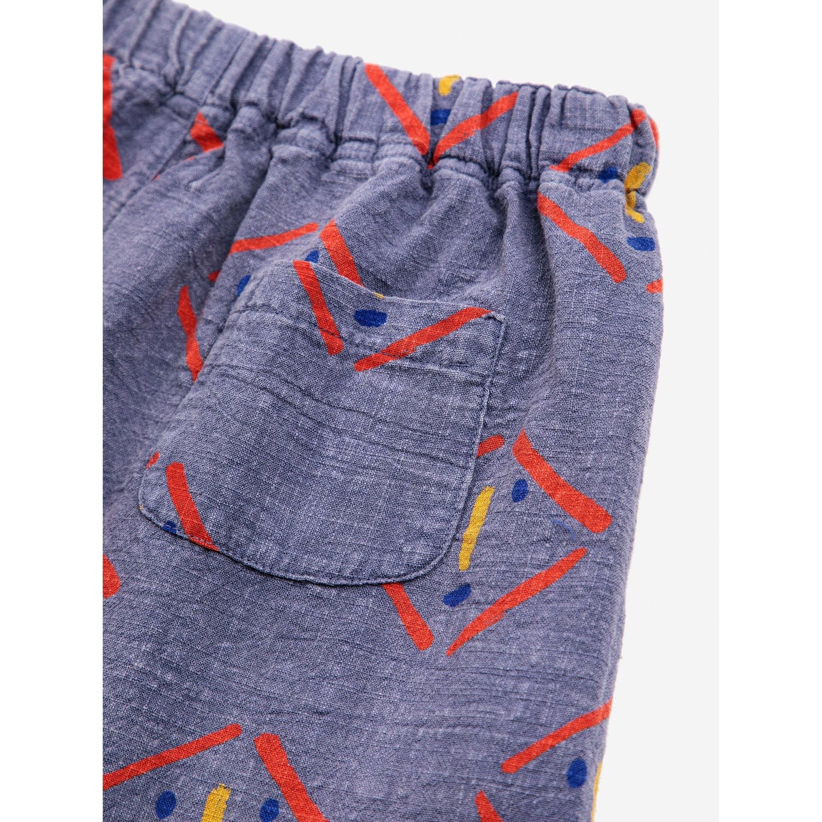 Masks All Over Woven Shorts
