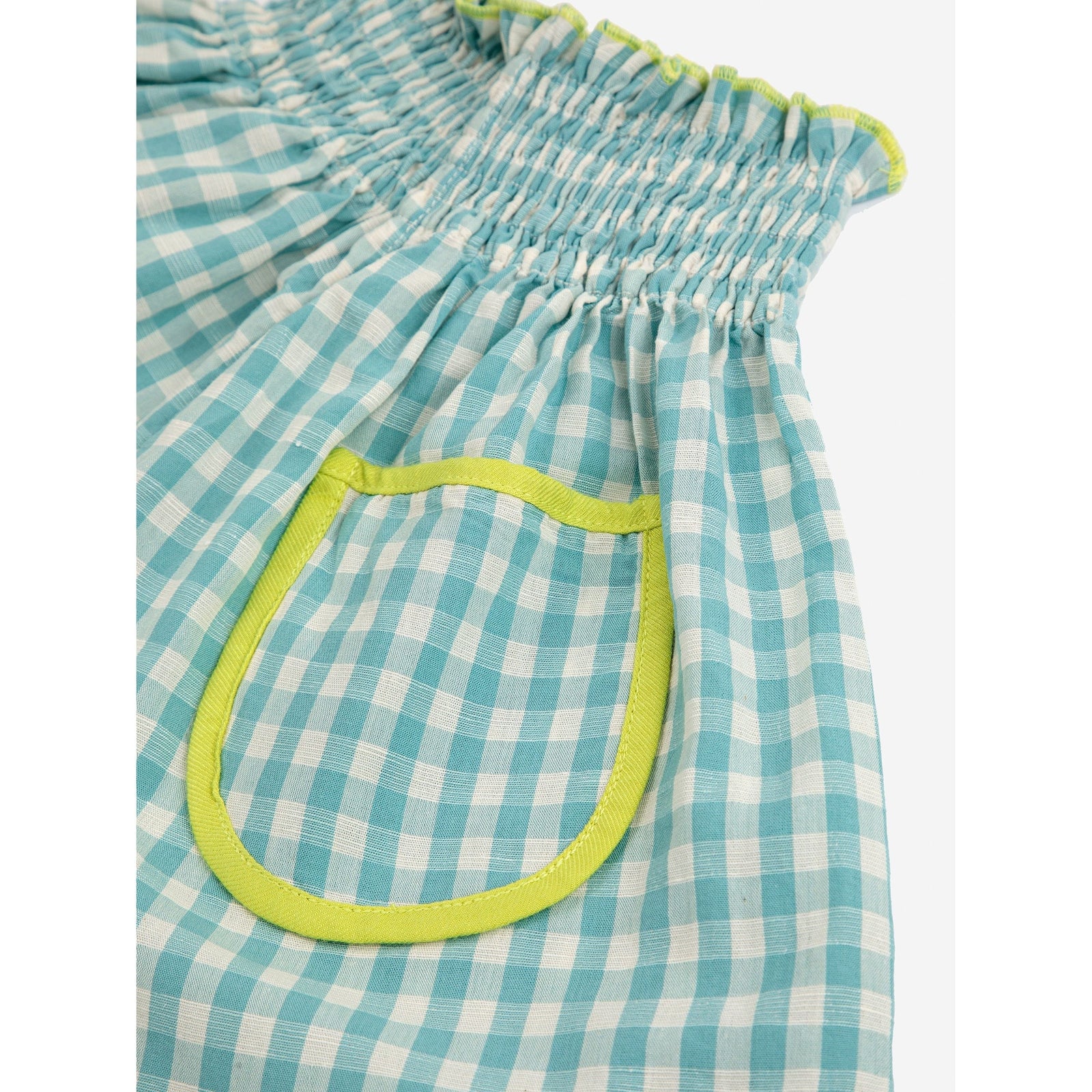 Vichy Woven Shorts