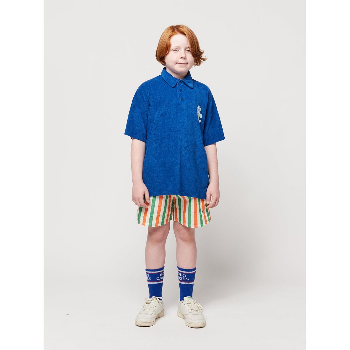 Vertical Stripes Woven Shorts