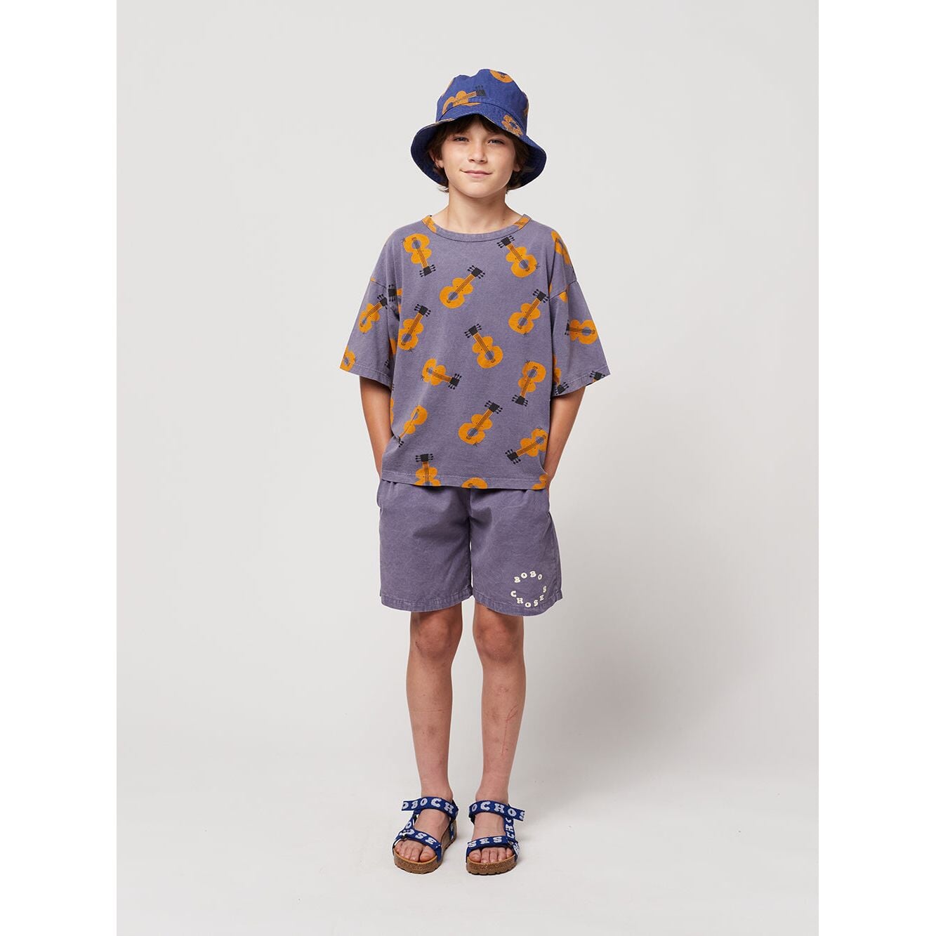Bobo Choses Circle Woven Bermuda Shorts