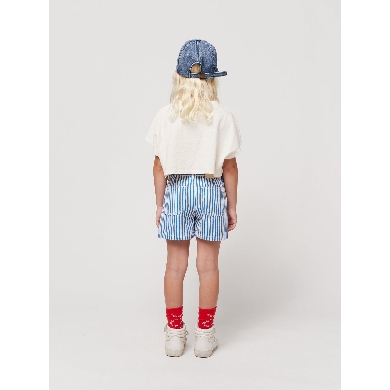 Bobo Choses Circle Stripes Woven Shorts
