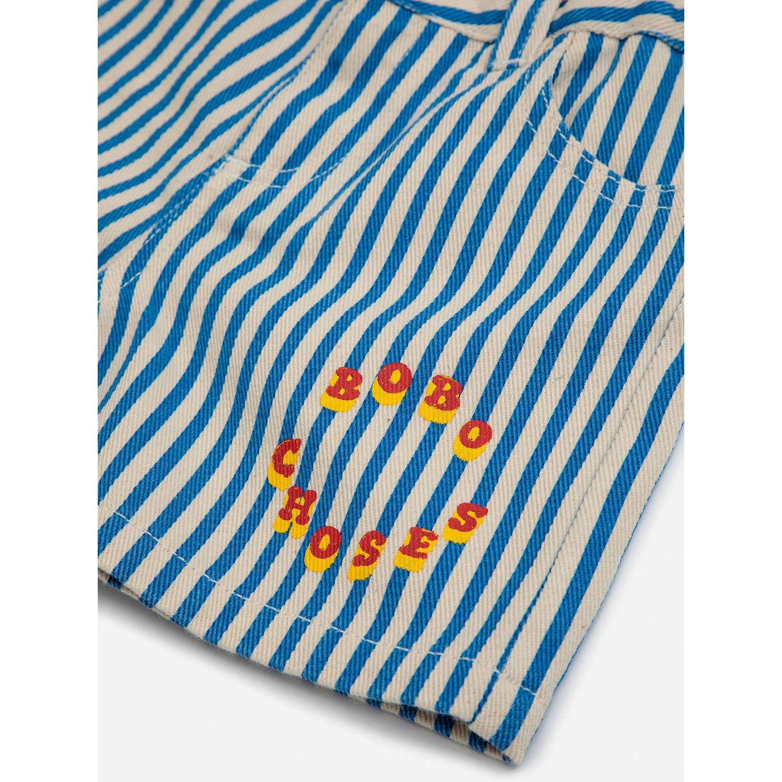 Bobo Choses Circle Stripes Woven Shorts