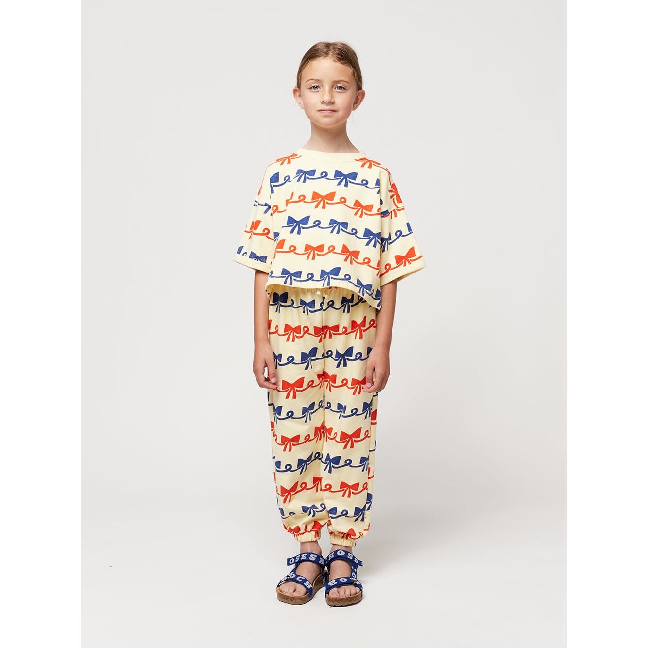 Ribbon Bow All Over Jogging Pants