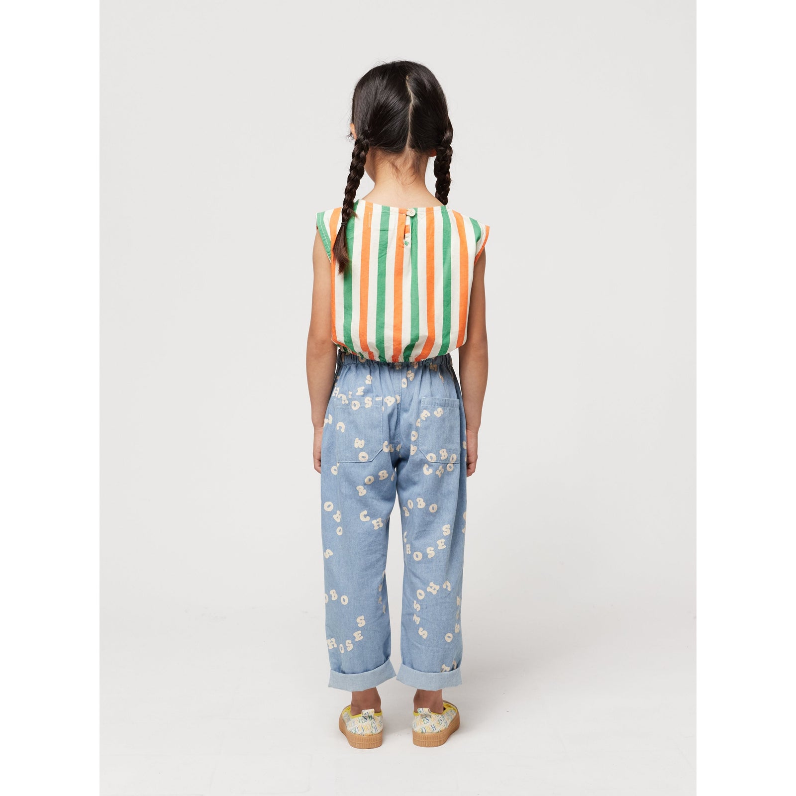 Bobo Choses Circle All Over Denim Pants