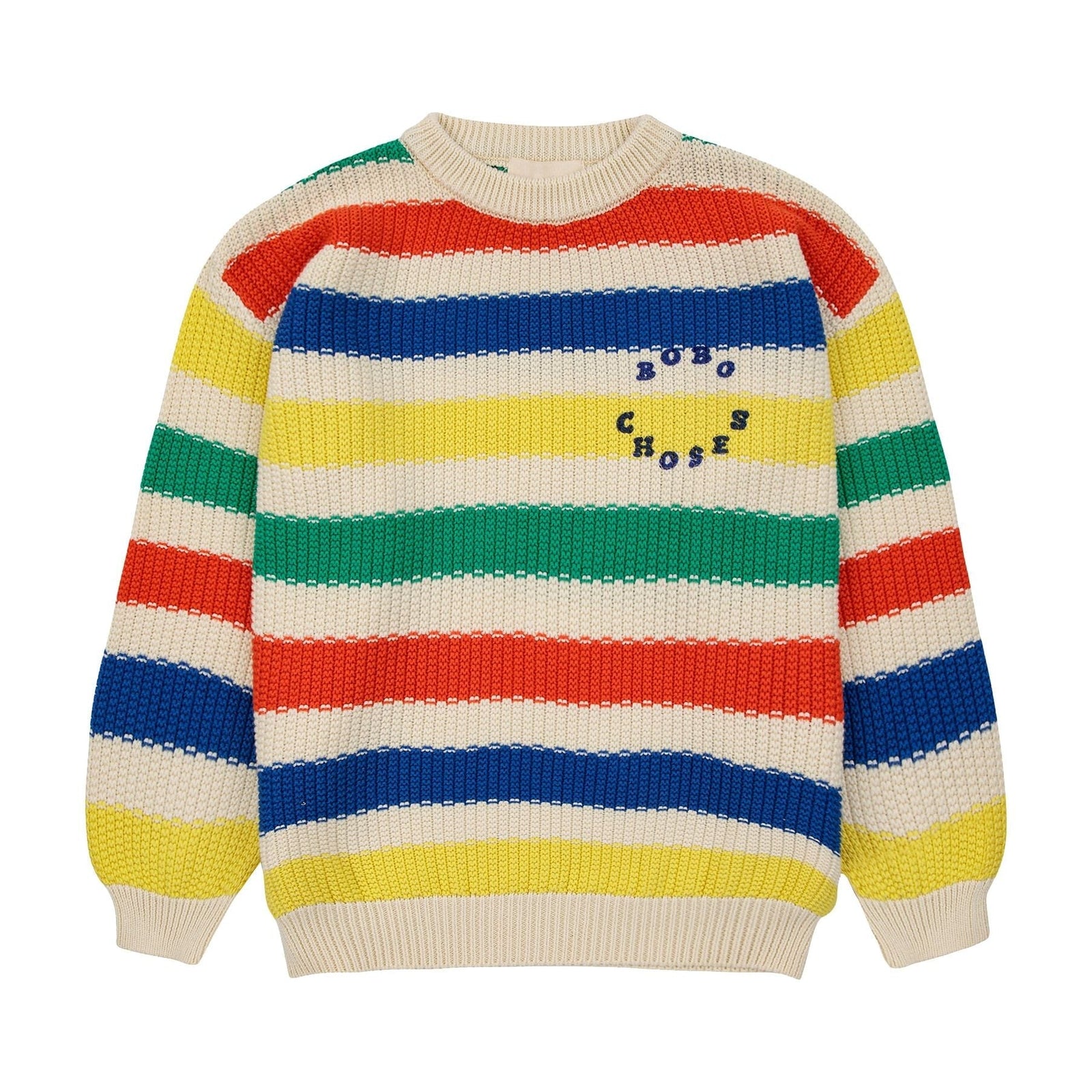 Bobo Choses Multicolor Stripes Jumper