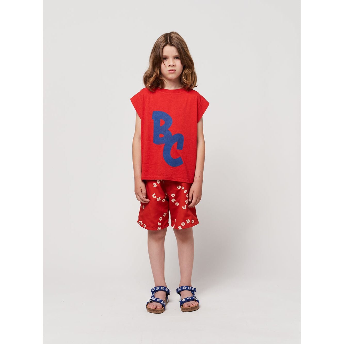 Bobo Choses Circle All Over Swim Bermuda Shorts