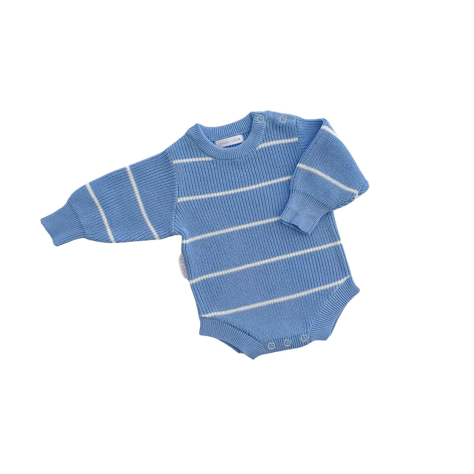 Bubble Romper - River Stripe
