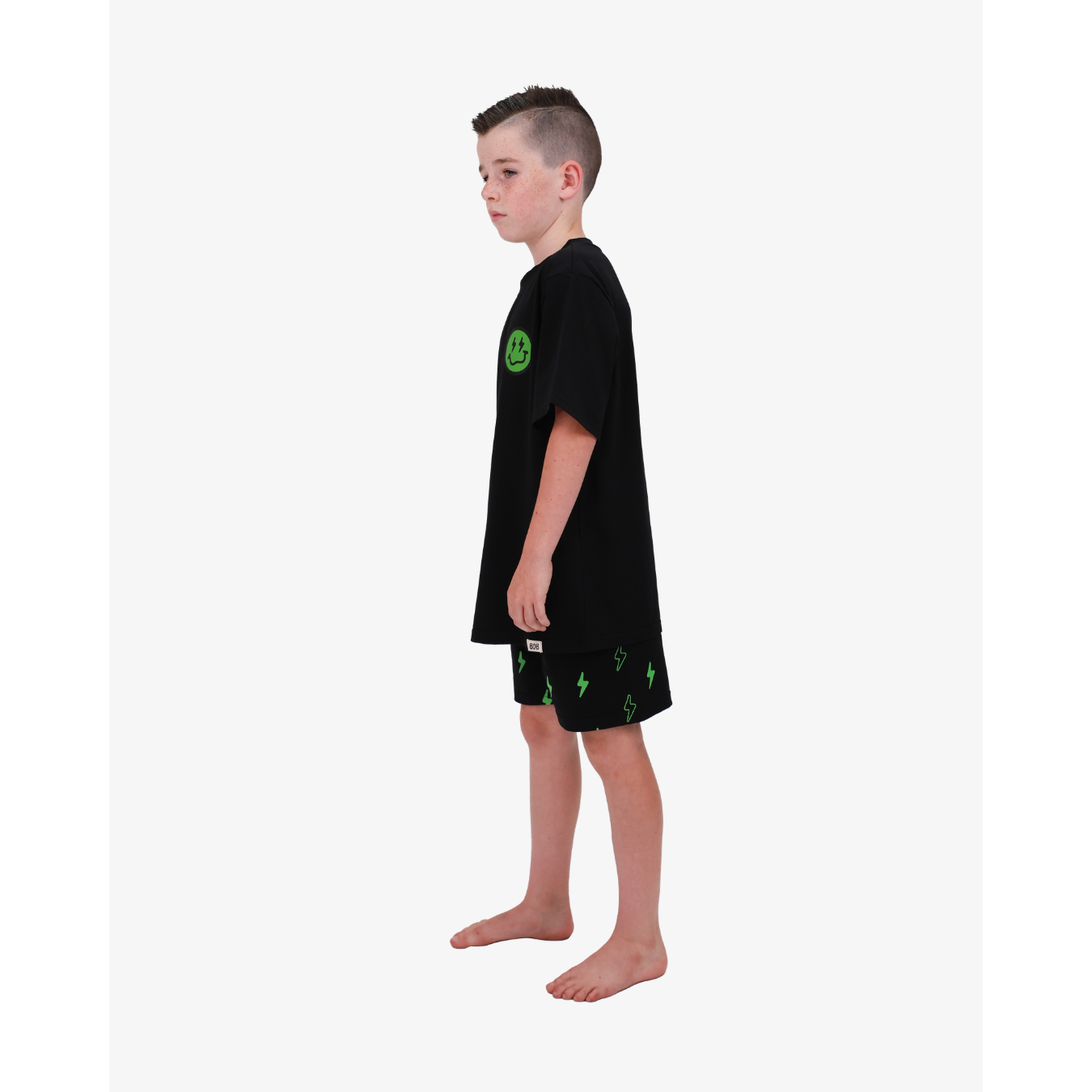 Black Smiley Pyjamas