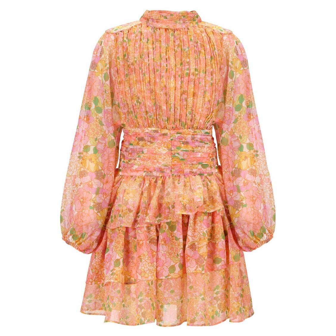 Alexa Floral Frill Dress