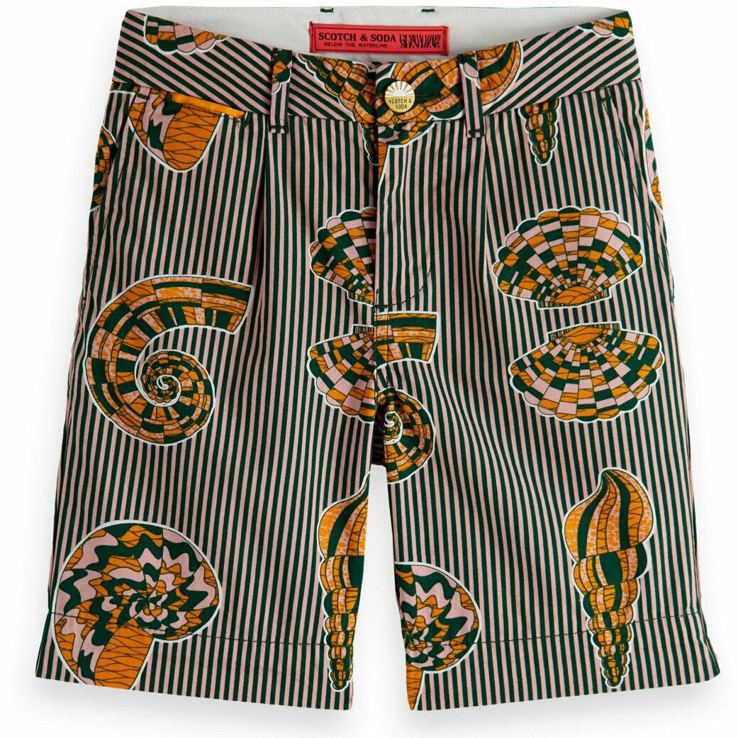 Allover Printed Chino Shorts - Multi