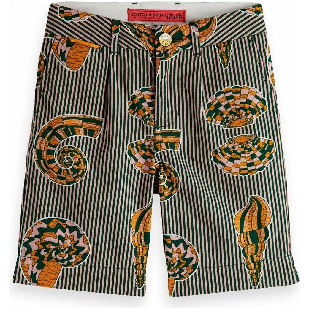 Allover Printed Chino Shorts - Multi
