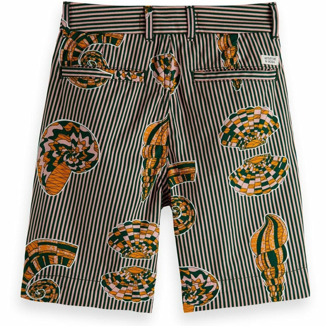Allover Printed Chino Shorts - Multi