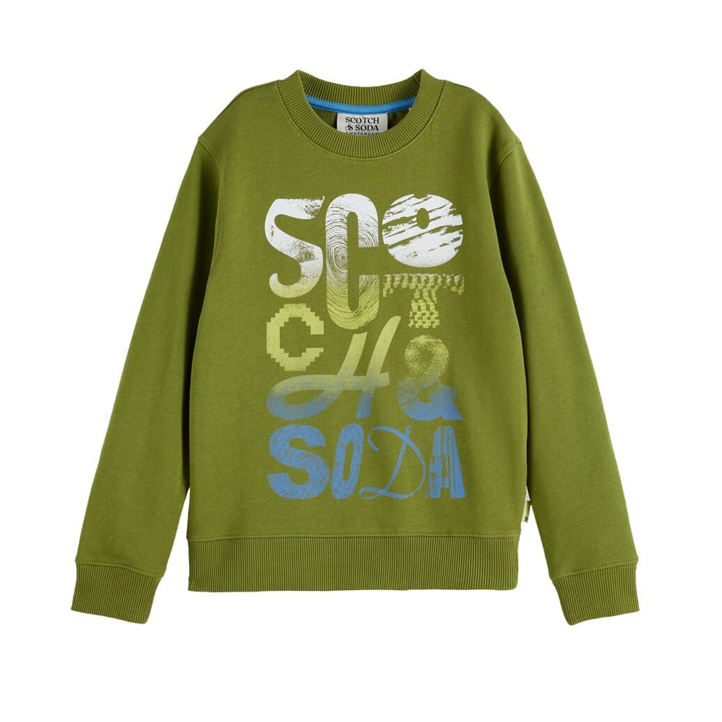 Artwork Sweatshirt - Calla Green