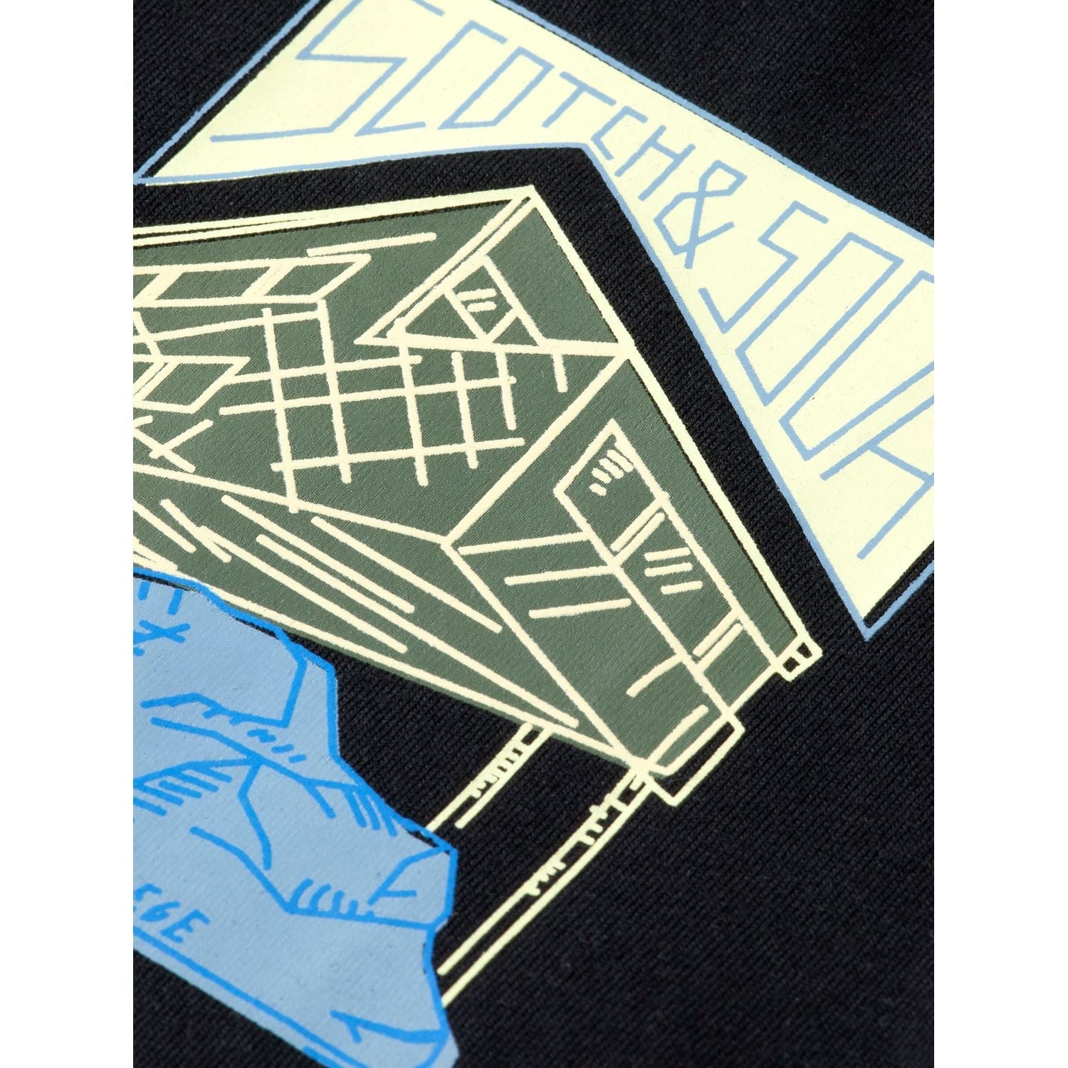 Artwork Long Sleeved T-Shirt - Anthracite