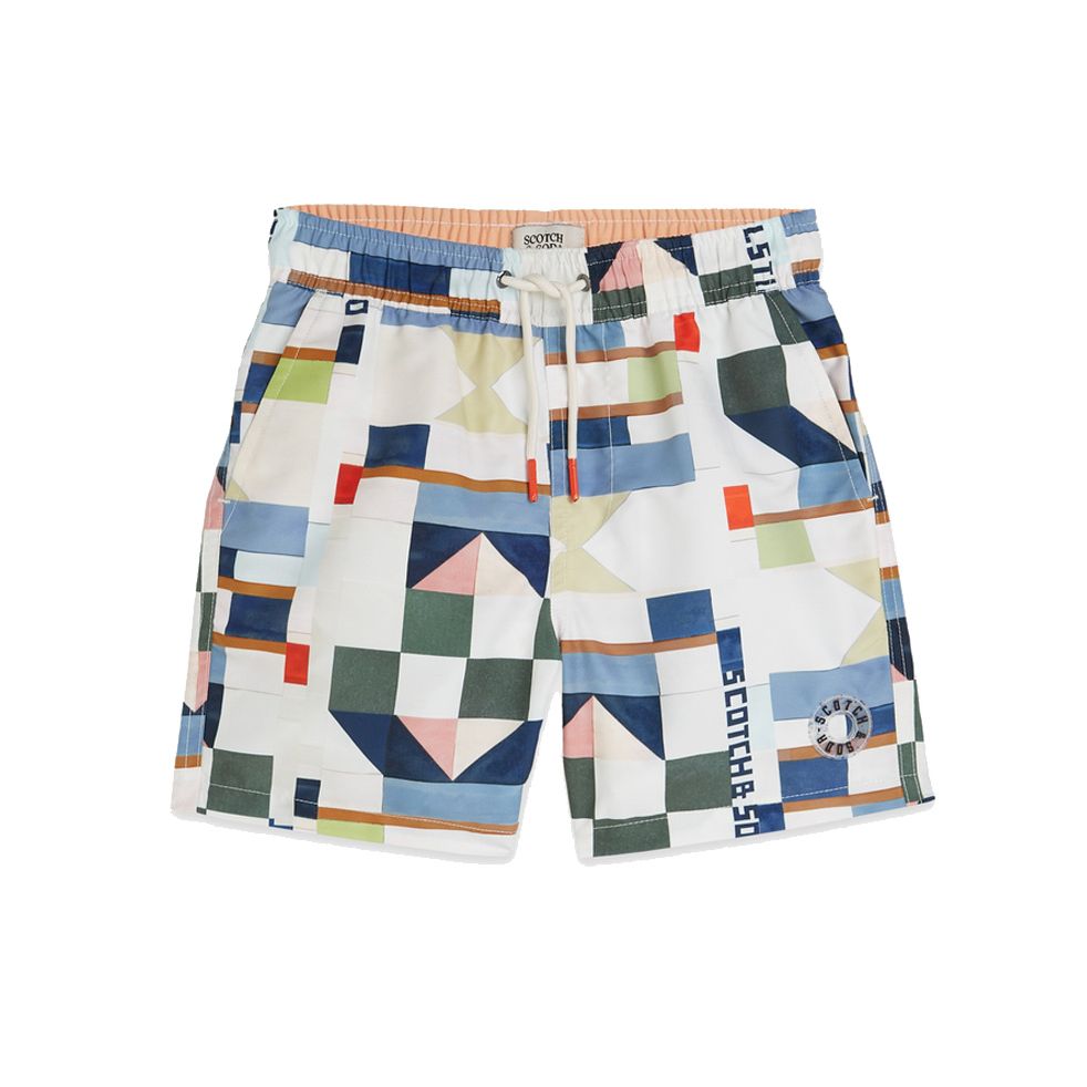 Printed Swimshorts - Patchwork