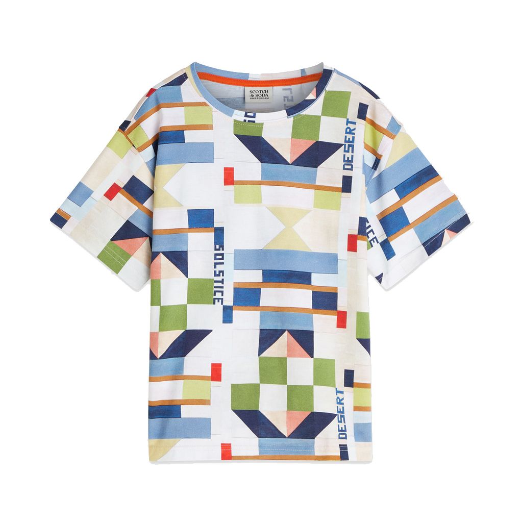 Printed T-Shirt - Patchwork Infinity