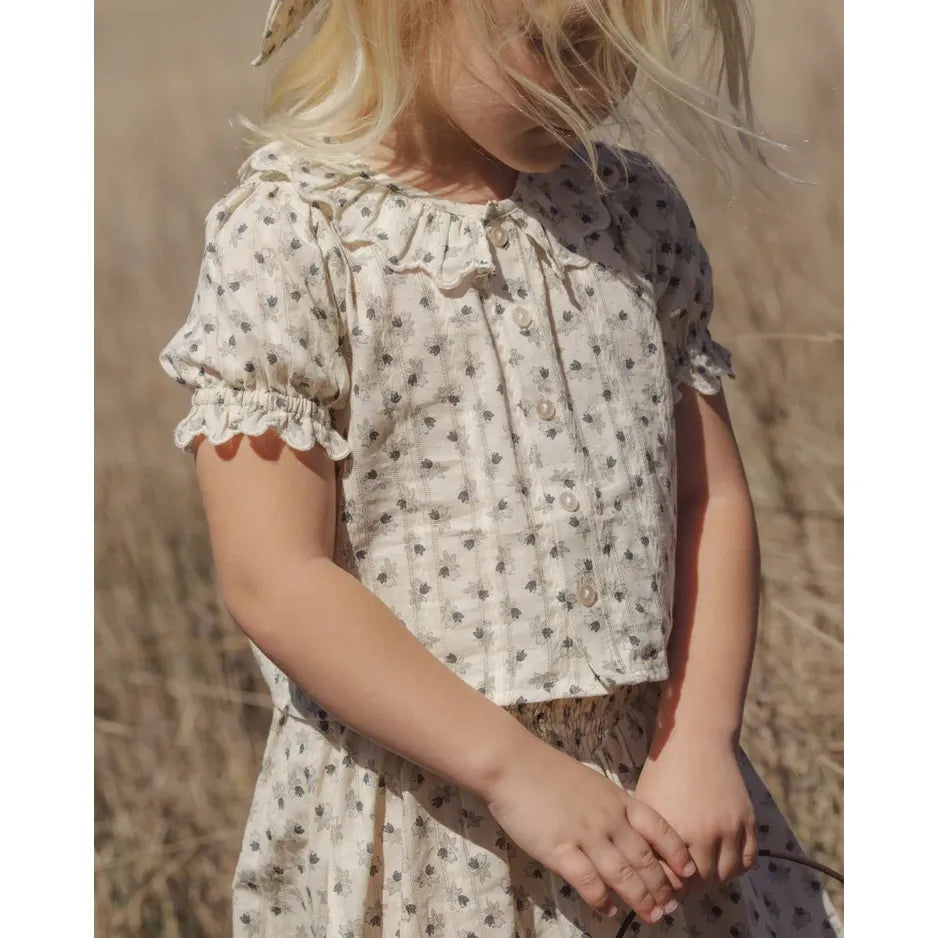 Liv Blouse Vintage Fleur