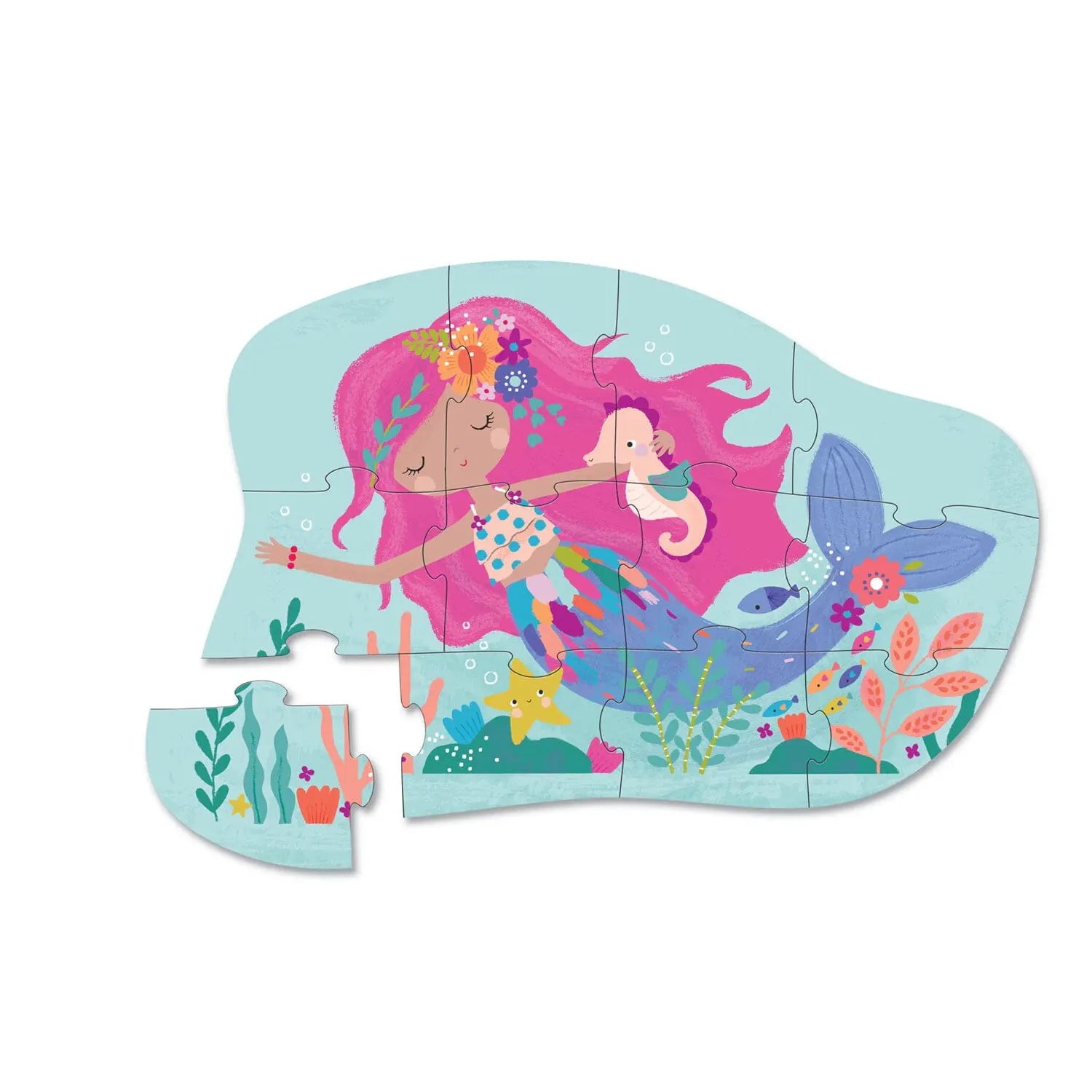 Mini Puzzle 12 pc - Mermaid Dreams