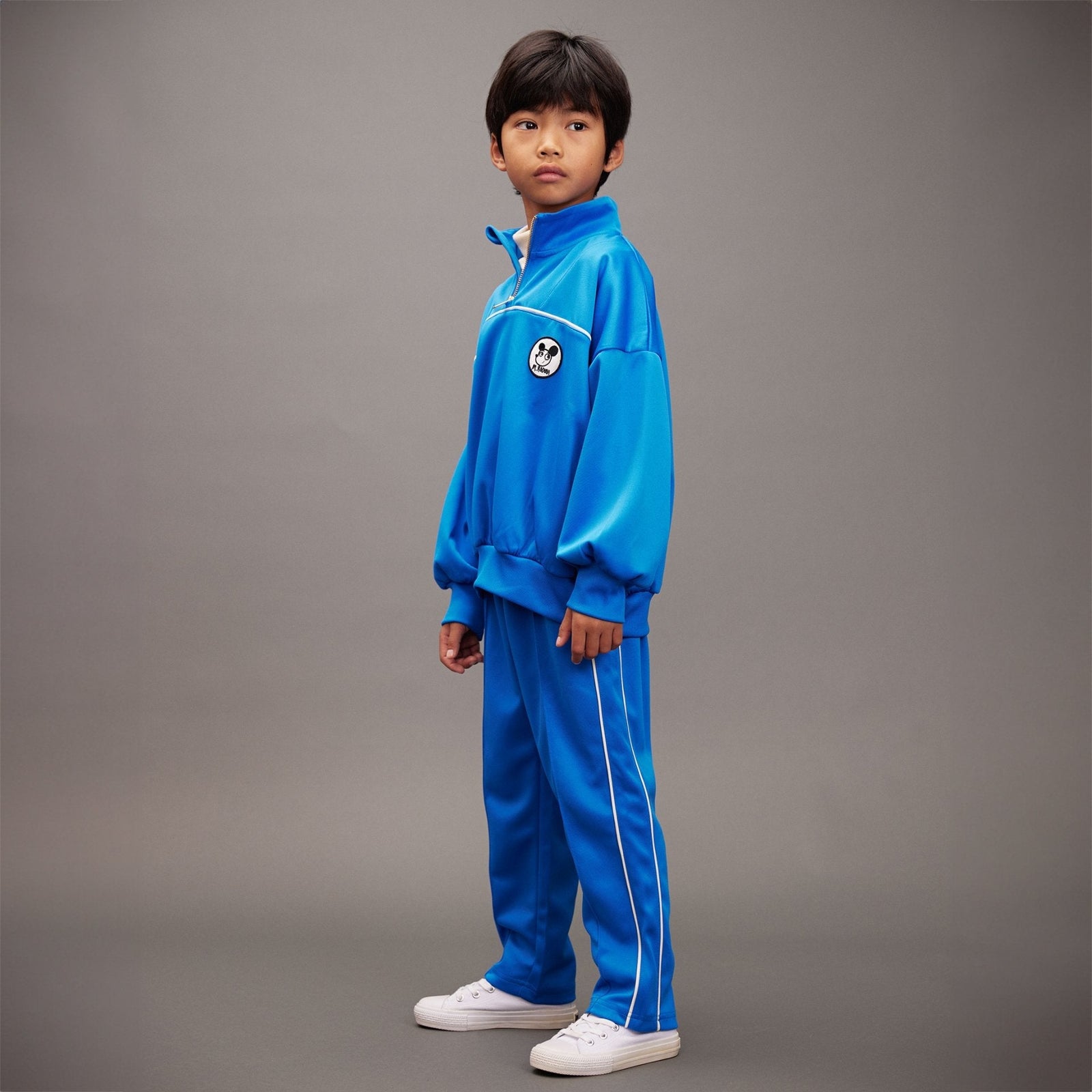 Ritzratz Half Zip Sweatshirt - Blue