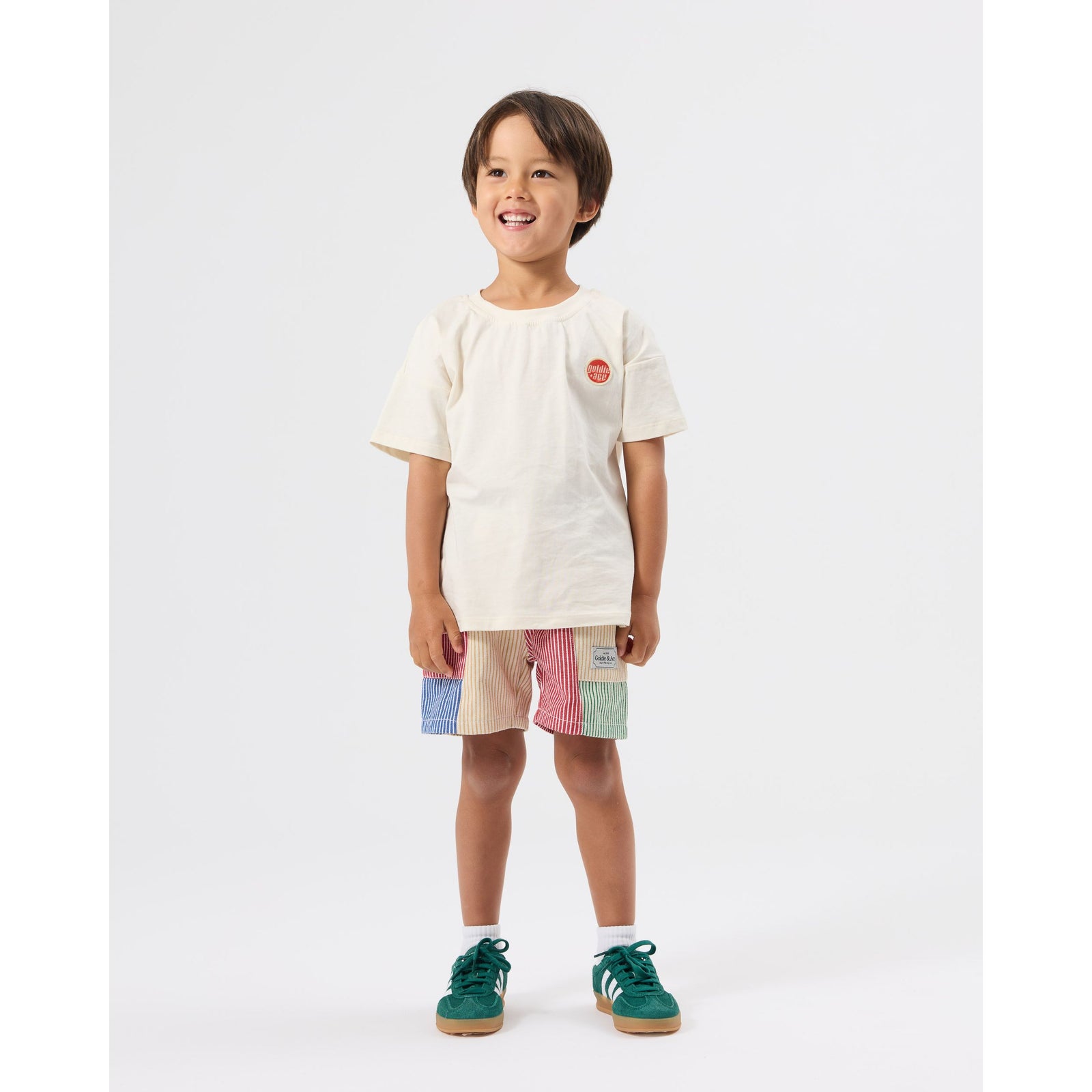 Essential Logo T-Shirt Antique White