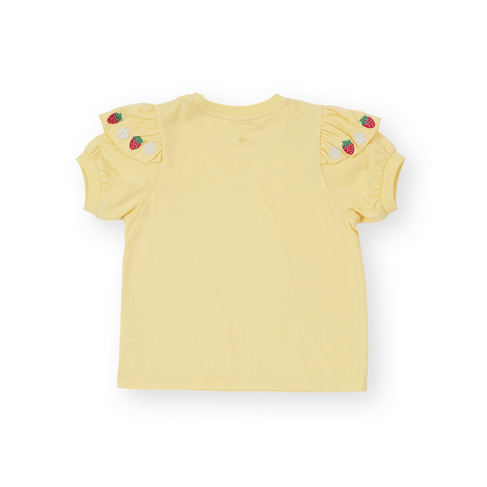 Flounce Shoulder Strawberry Top