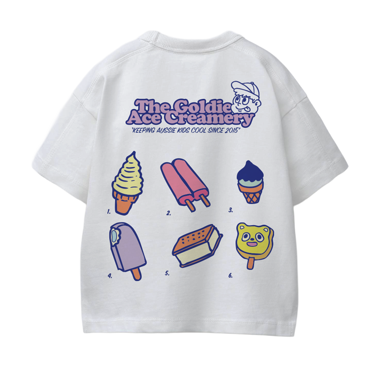 Goldie Ace Creamery T-Shirt