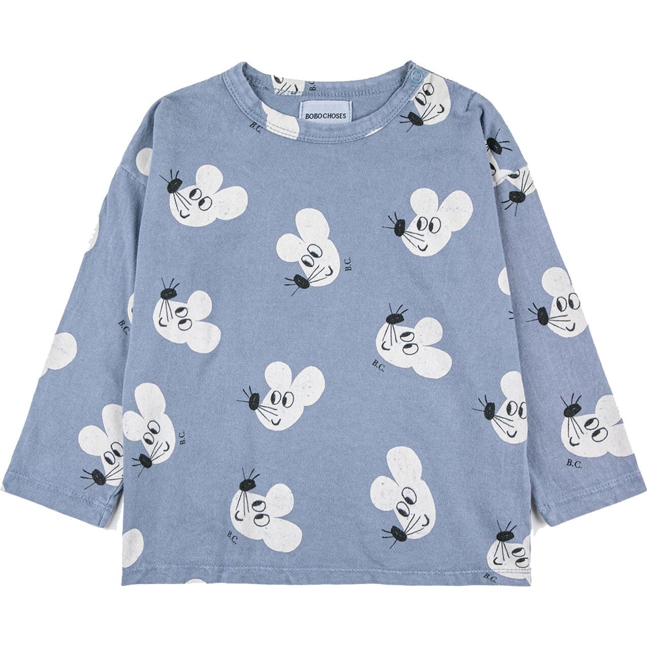 Baby Mouse All Over Long Sleeve T-Shirt