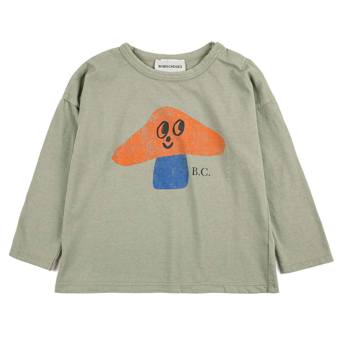 Baby Mr.Mushroom Long Sleeve T-Shirt